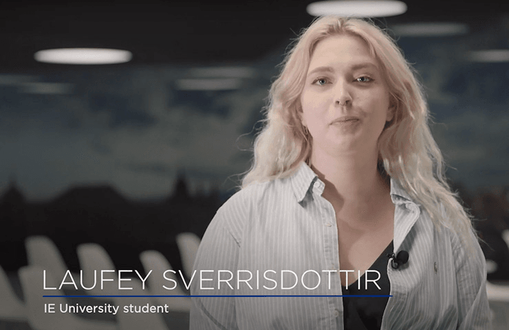 Admissions test with Laufey Sverrisdottir | IE University