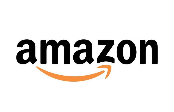 The image features the Amazon logo with a smiling arrow beneath the word.