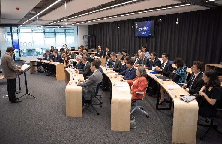 IE University Provost Manuel Muñiz welcome participants and presented the AI4Democracy initiative