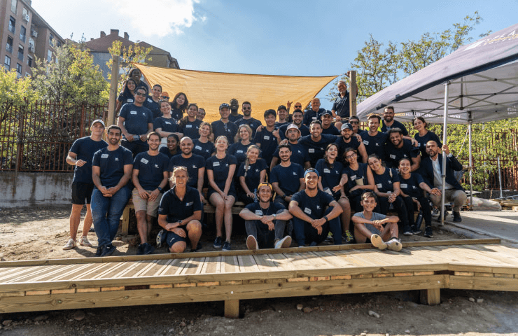 Master’s Students Kicked-off Academic Year with Charity Projects