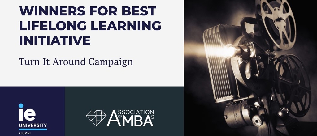 IE Business School scoops prestigious Best Lifelong Learning Initiative 2022 in association with Kortext, at the AMBA & BGA Excellence Awards