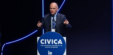 Dean Enrico Letta opens the CIVICA Global Forum at IE University: "We are here to lead the future of European integration"