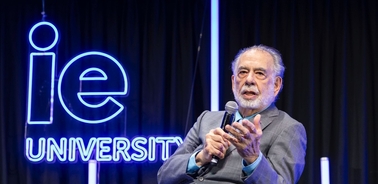 Francis Ford Coppola shares his vision of the future at IE University