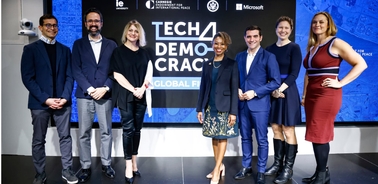 IE University’s Tech4Democracy Global Challenge Culminates at the Summit for Democracy with EVoting as Winner