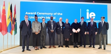 Kofi Appenteng and Fernando Barnuevo awarded IE University Medal