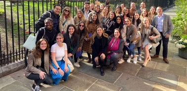 MARCOM + HR Students Travel to London for Global Immersion Week