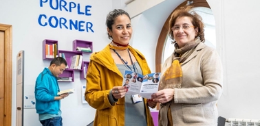 Purple corner project as one of the best library practices in the world | IE Foundation