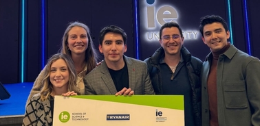 Sci-Tech Students Pitched Solutions for IE Sustainability Datathon partner Ryanair