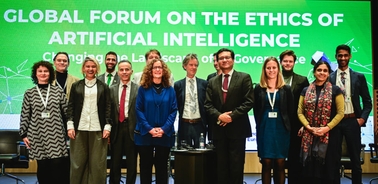 Theodore Lechterman shares his views about the future of AI governance at the UNESCO Global Forum