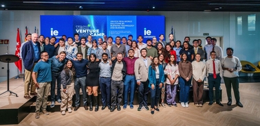 A diverse group of people gathered at an event.