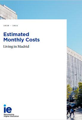 IE Student Services - Cost of living