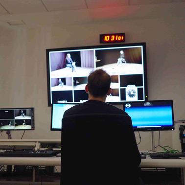 Movie set from the Media Lab at IE university