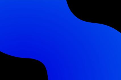 A smooth gradient of blue tones against a black background.