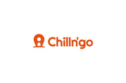 A logo featuring the name Chill'n'go with a playful design.