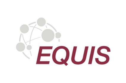 The image features the logo of EQUIS, representing a network with interconnected circles.