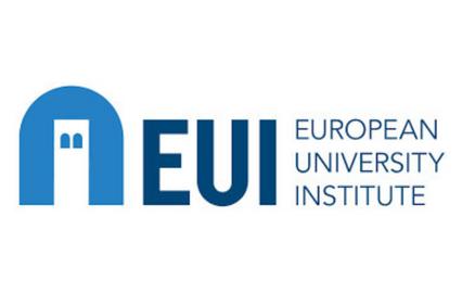 Logo of the European University Institute featuring stylized arch and text.