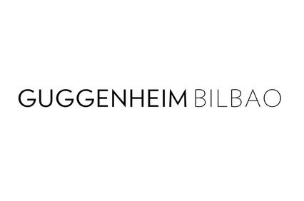 The logo of the Guggenheim Museum in Bilbao.