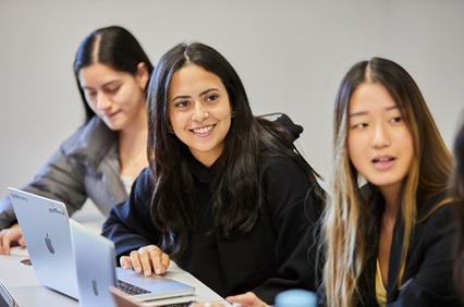 Three IE undergraduate students 