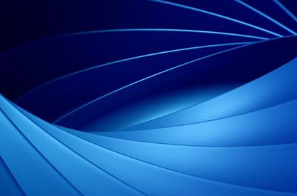 Abstract blue image