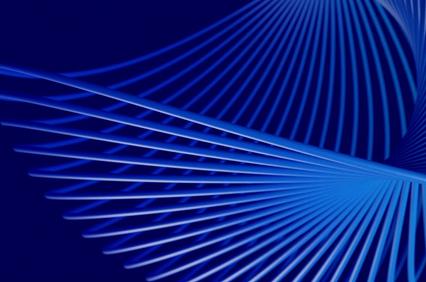 Abstract blue image