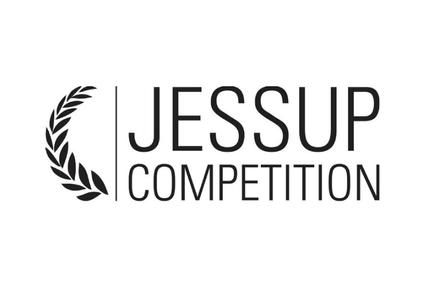 This image features the logo of the Jessup Competition, highlighting its prestigious nature.