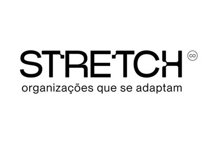 A logo for a company named STRETCH that emphasizes adaptability.