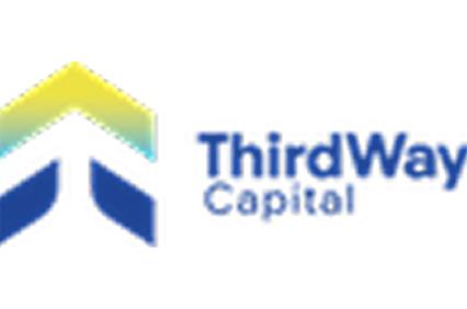 A logo representing ThirdWay Capital with an abstract design.