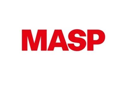 The image features the acronym MASP prominently displayed in bold red letters.
