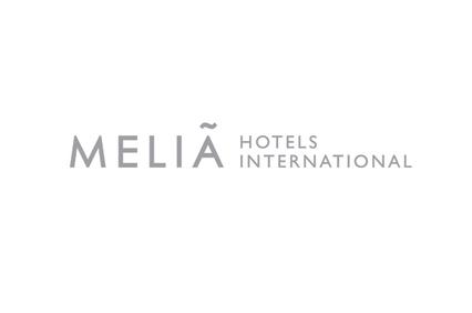 The image features the logo of Meliá Hotels International.