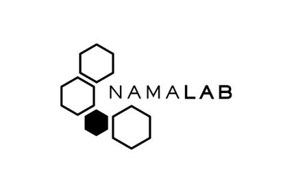 A logo featuring hexagonal shapes and the name 'NAMALAB'.