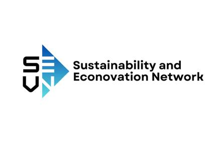 A logo representing the Sustainability and Econovation Network.