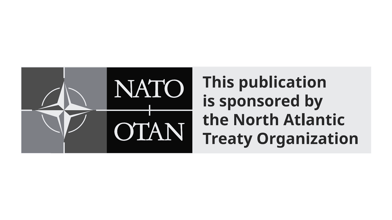 This image features the logo of NATO along with a statement about sponsorship by the North Atlantic Treaty Organization.