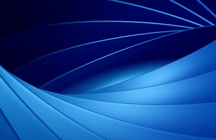Abstract blue image