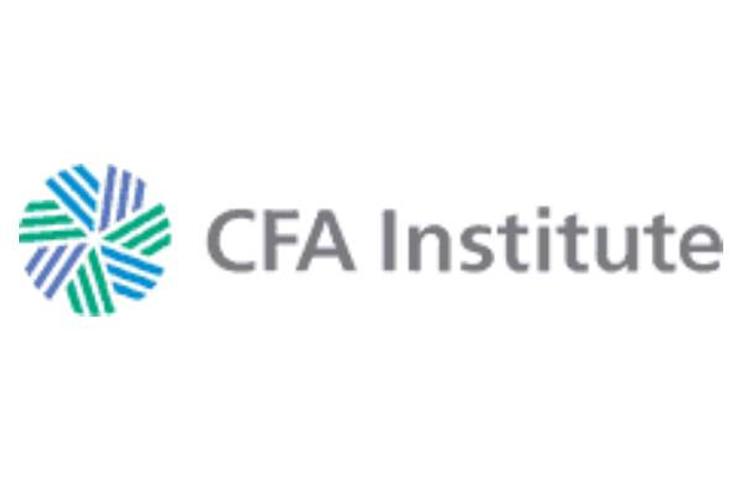 The image showcases the logo of the CFA Institute.