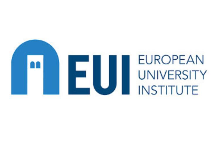 Logo of the European University Institute featuring stylized arch and text.