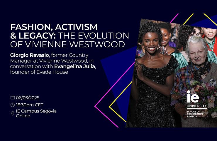 An event focused on fashion activism and the legacy of Vivienne Westwood featuring a conversation with industry leaders.