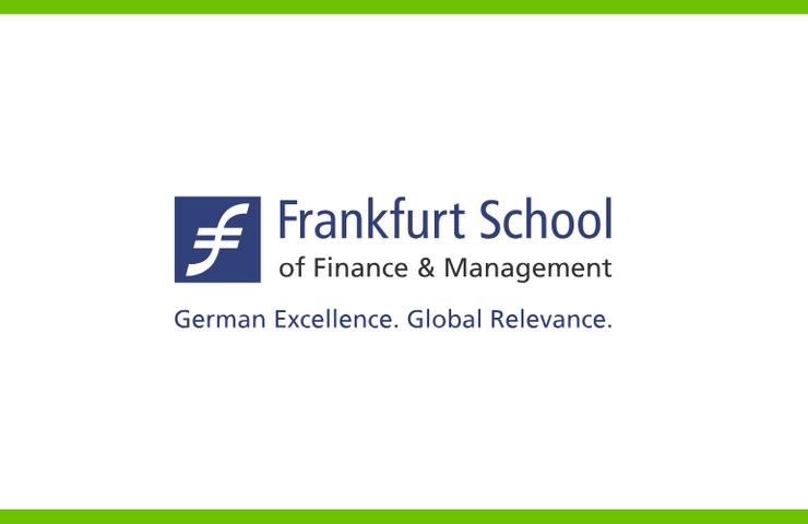 Logo of the Frankfurt School of Finance & Management featuring a stylized 'FS' monogram alongside the text, emphasizing its German roots and global significance.