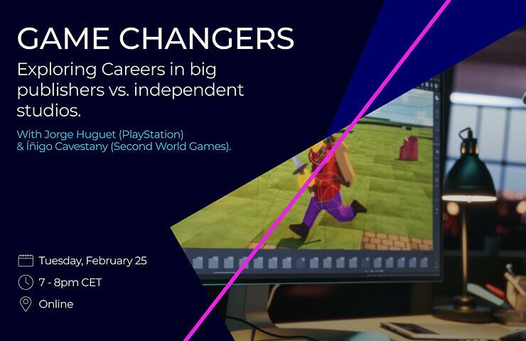 A digital event discussing career opportunities in the gaming industry.