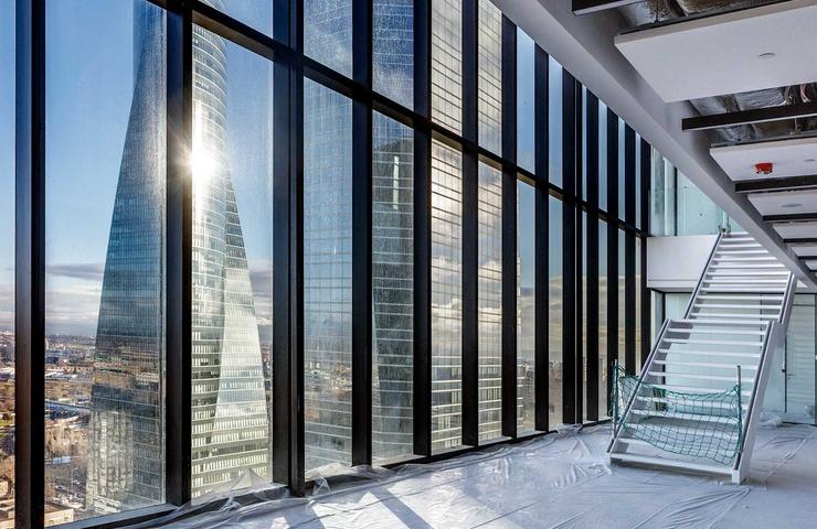IE tower windows view