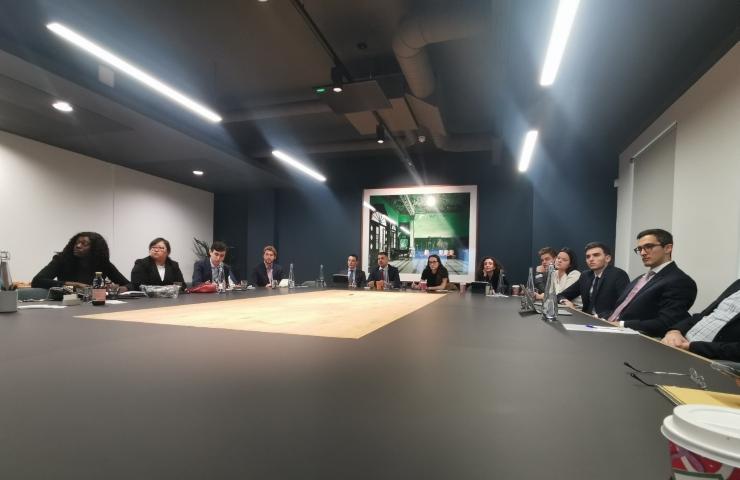MIF Students Travel to London for Finance Firm Visits