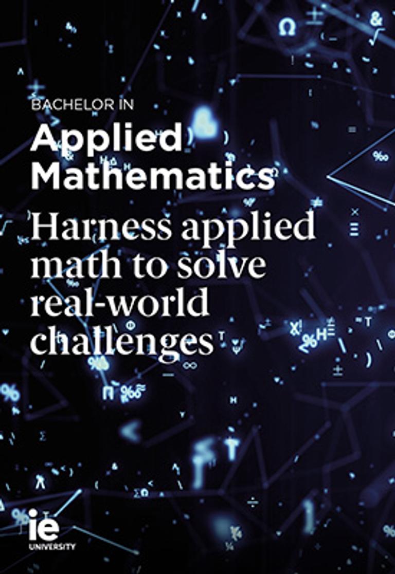 Bachelor in Applied Mathematics | IE University