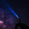 Sky full of stars during the night