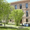IE University garden from Segovia campus