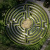 Big and green labyrinth