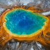 coloured volcano