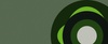 This image features a series of abstract, concentric circles in varying shades of green and black against a muted background.