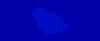 An abstract representation of a geographic region outlined against a blue background.