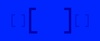 The image features a blue background with a series of brackets arranged in a symmetrical pattern.