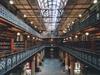Inside from a library
