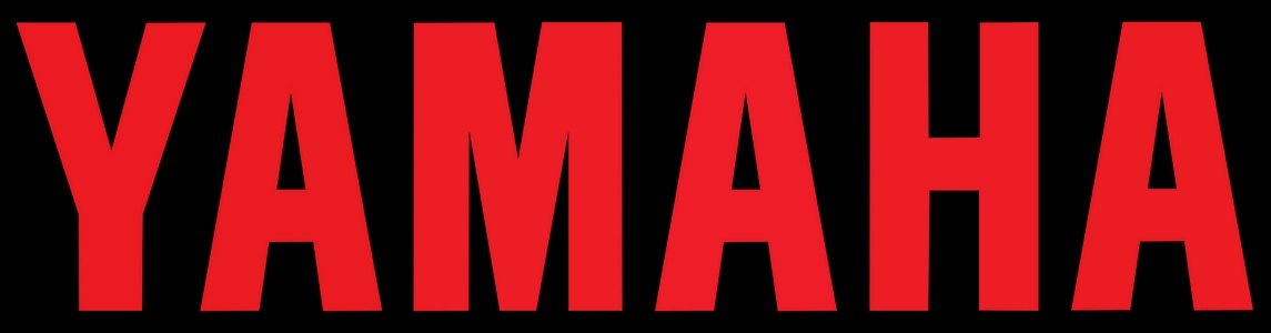 The image displays the red logo of Yamaha.